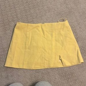 Bec + Bridge Francis Miniskirt in Yellow